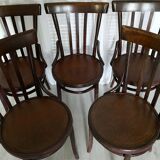 Set 5 bistro chairs