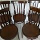 Ensemble 5 chaises bistrot