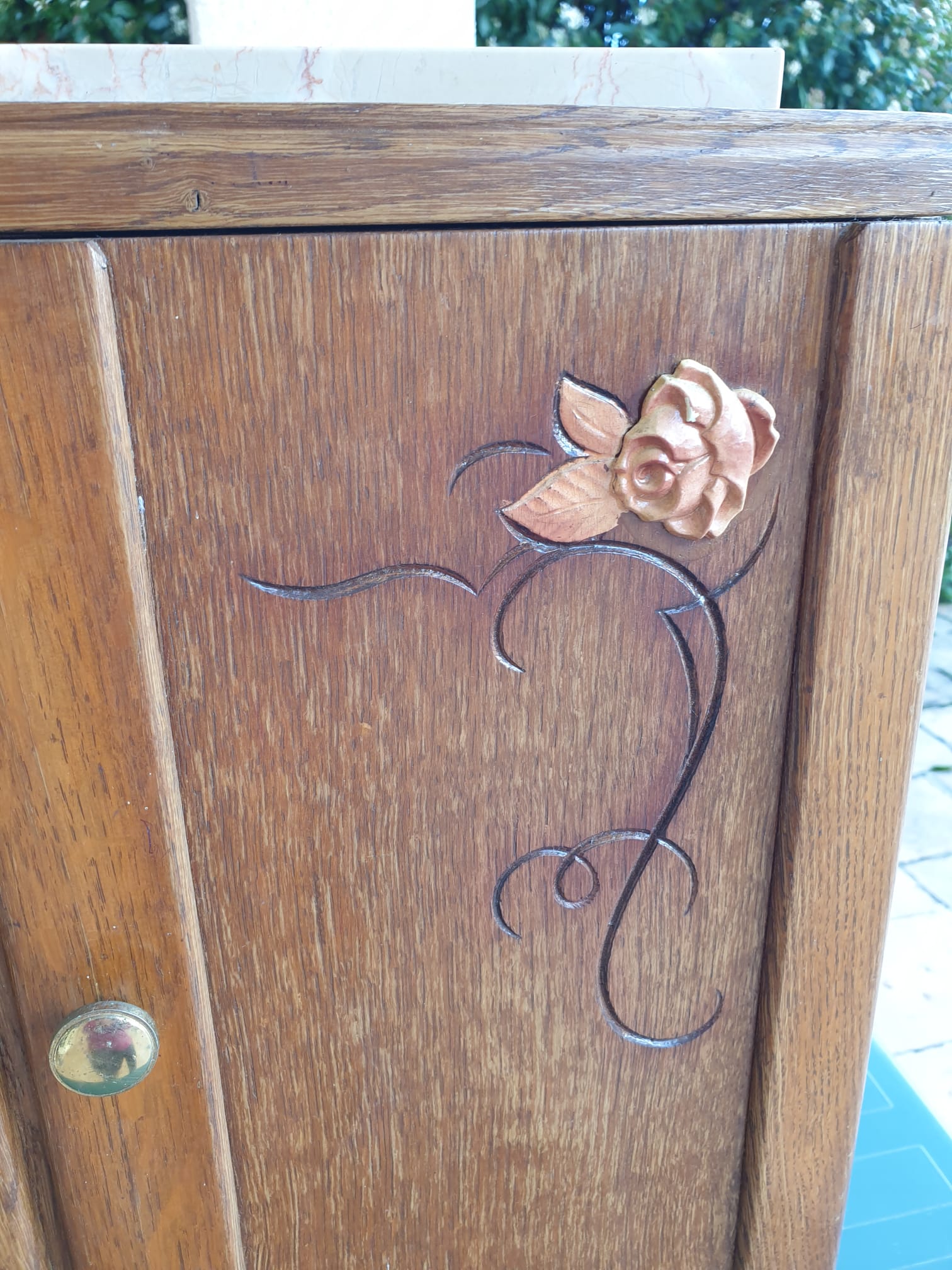 Table de chevet art deco