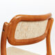Johannes Andersen teak dining chairs for Uldum