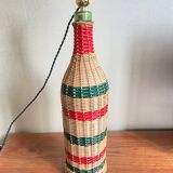 Rattan lamp base