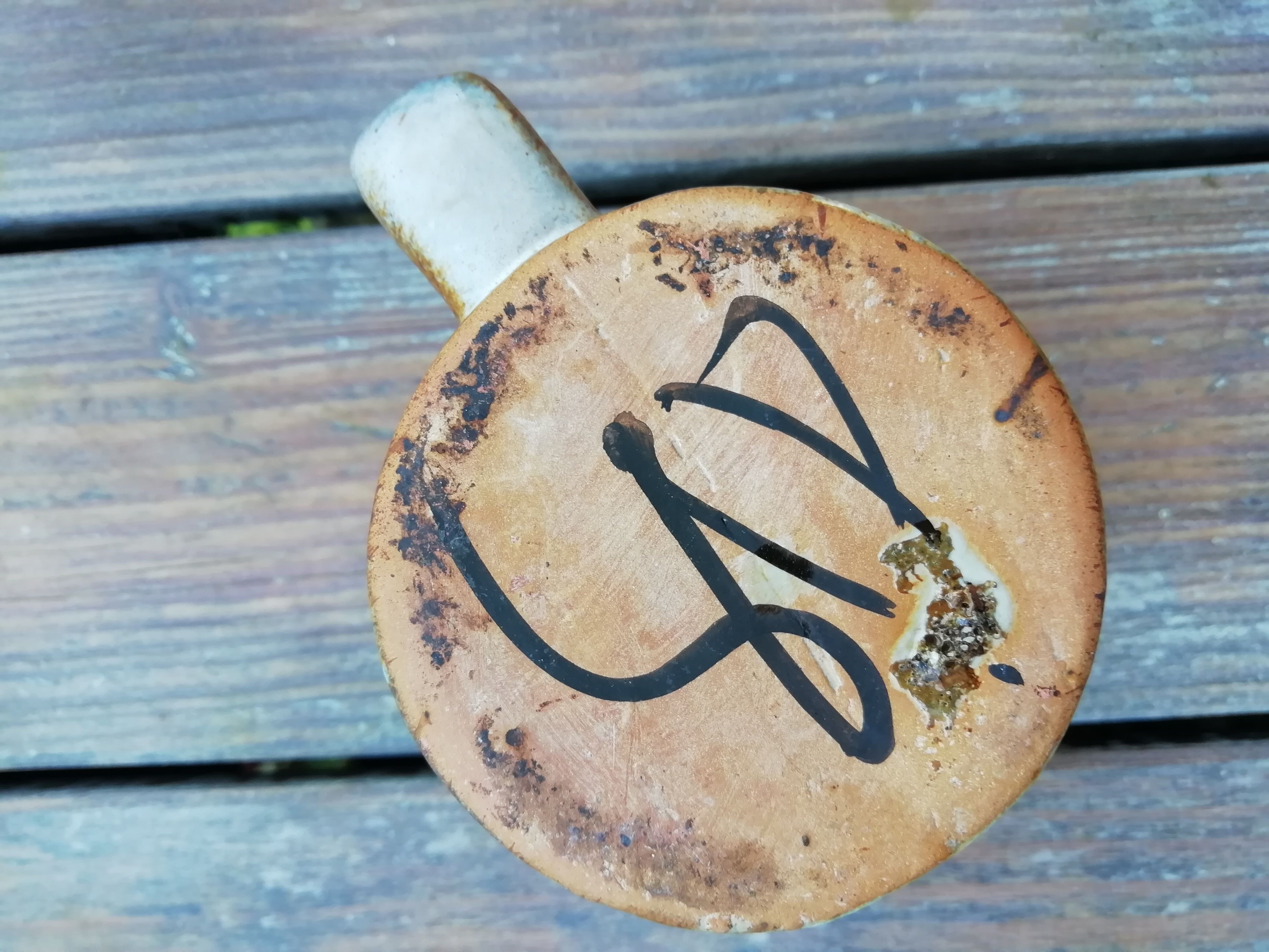 Craft sandstone mug
