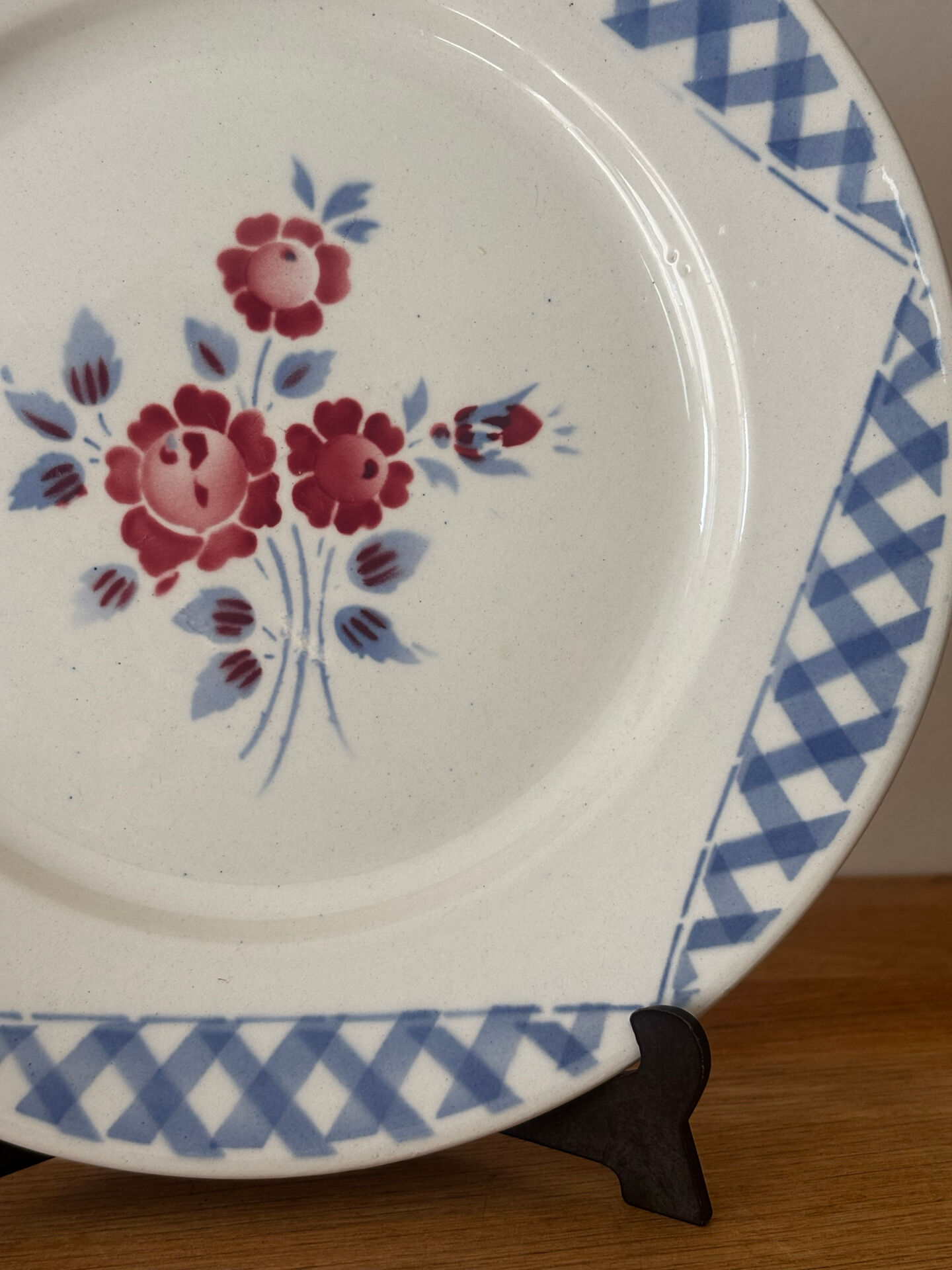 Old flat plate KG Luneville Henri
