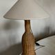 Cabanon Marseille 1950 wicker lamp from basket weavers