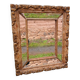 Antique beveled mirror