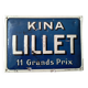 Old Lillet advertising plaque