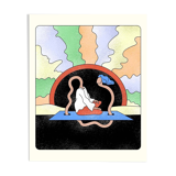 Fine Art print signed by the artist, Limited to 9 copies. Transcendental Meditation.