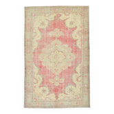 6x9 Soft Pastel Vintage Persian Rug, 176x297Cm SK 21097