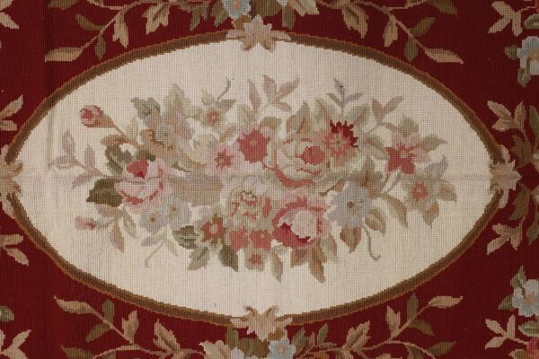 tapis floral tissé à la main style anglais Needlepoint tapis tapis-122x183cm