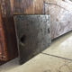 Pair of vintage oak sliding doors