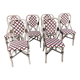 Rattan bistro chairs