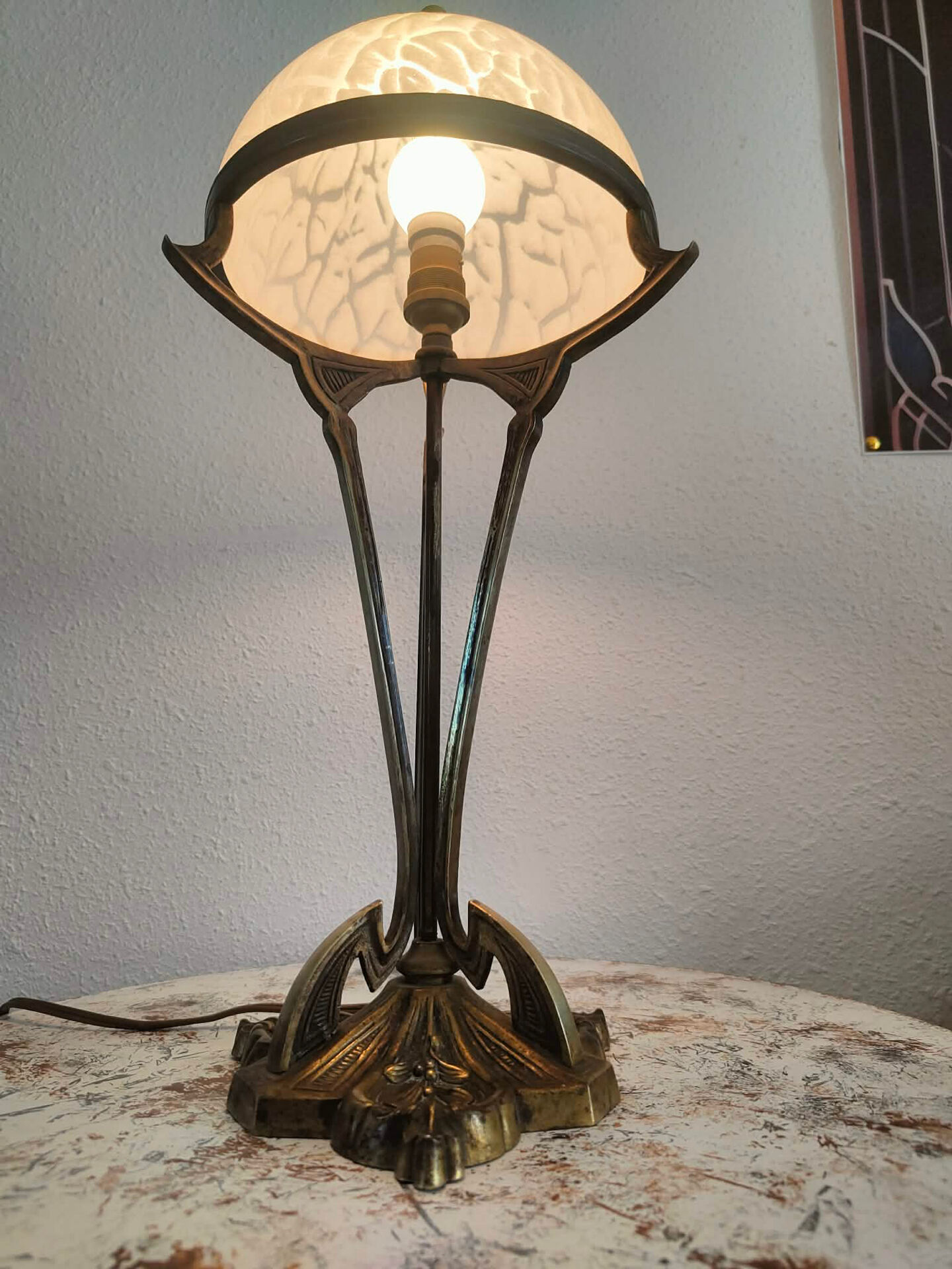 Lampe art nouveau 1900/1910