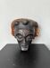 Black and orange tribal mask