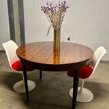 Danish Rosewood Folding Dining Table, 1960s