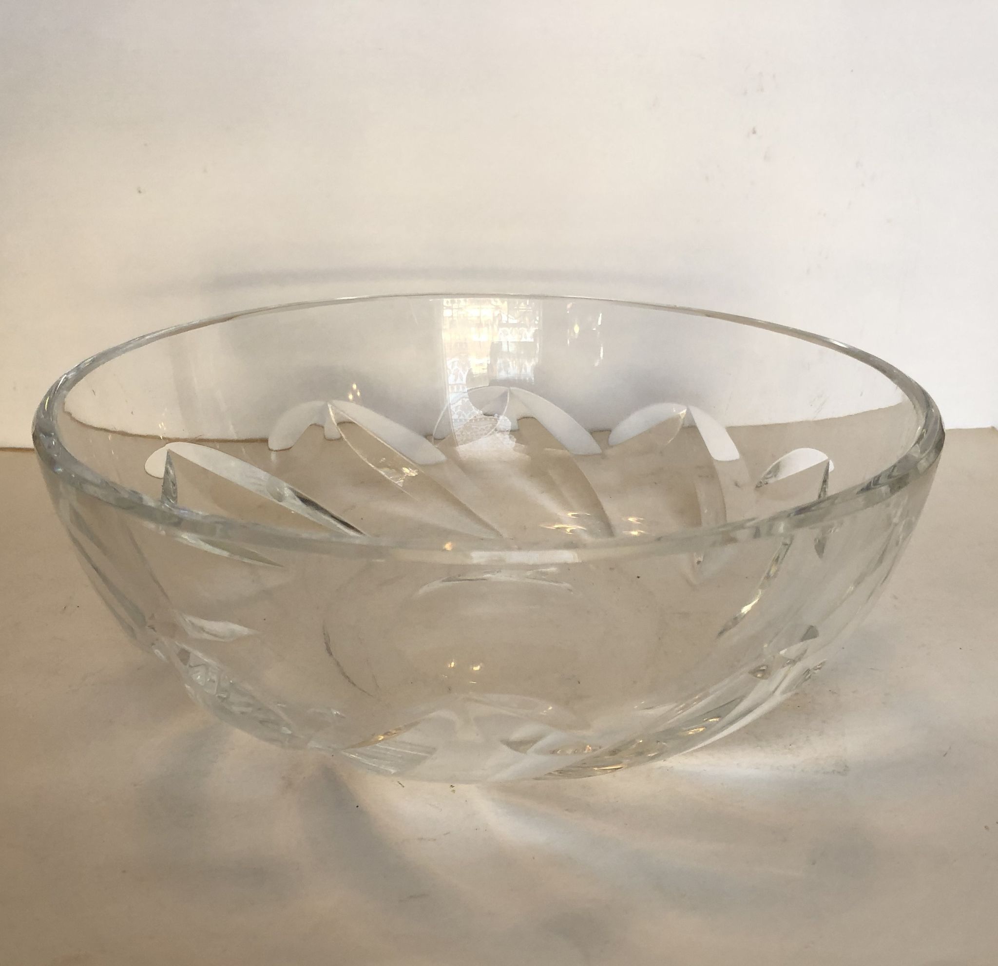 Coupe en cristal Baccarat