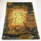 Abstract Scandinavian Multicolor High Pile RYA Rug Carpet, Sweden, 1960s