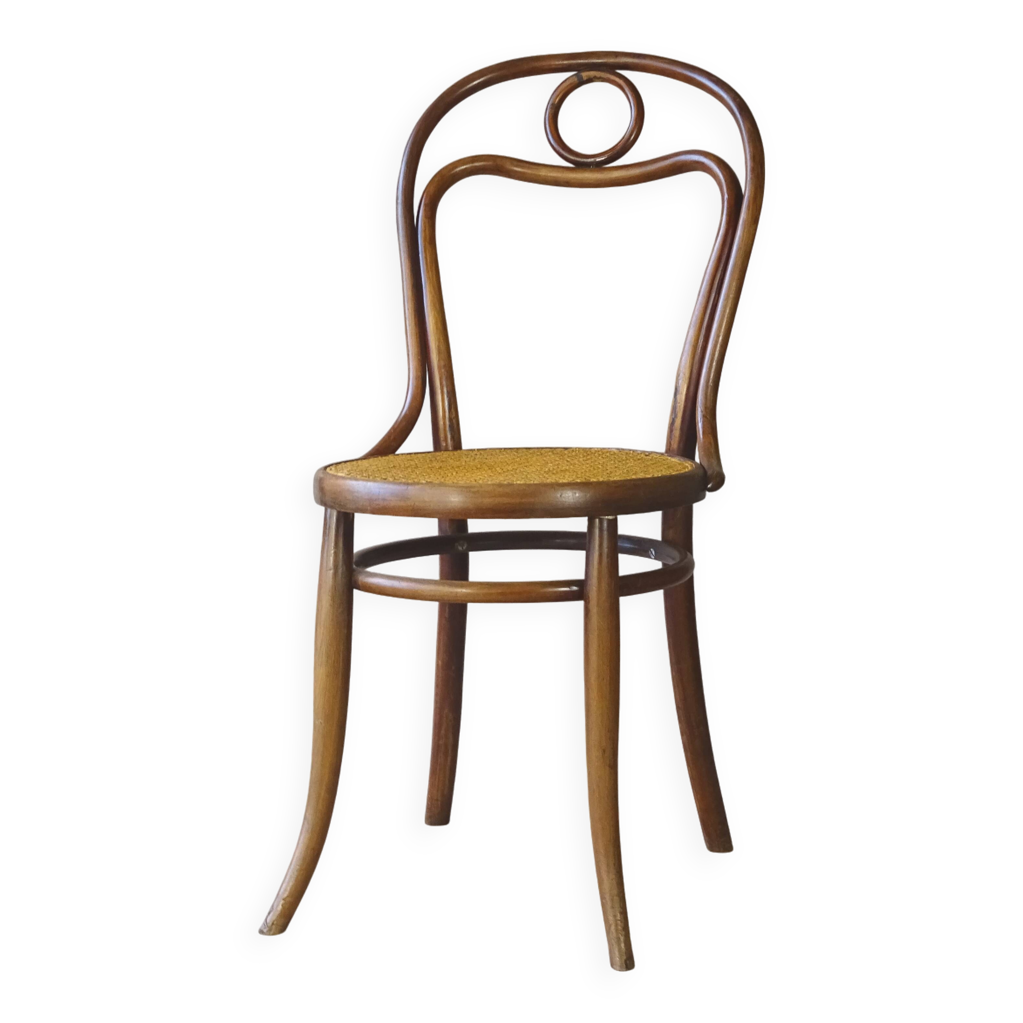Turpe chair No. 31 from 1900, caned - bentwood - origin Germany