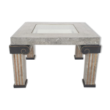 Maitland Smith tesselated coffee table, U.S.A, 1980's