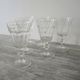 6 stemmed glasses arc france style xviii h 15,7 cm