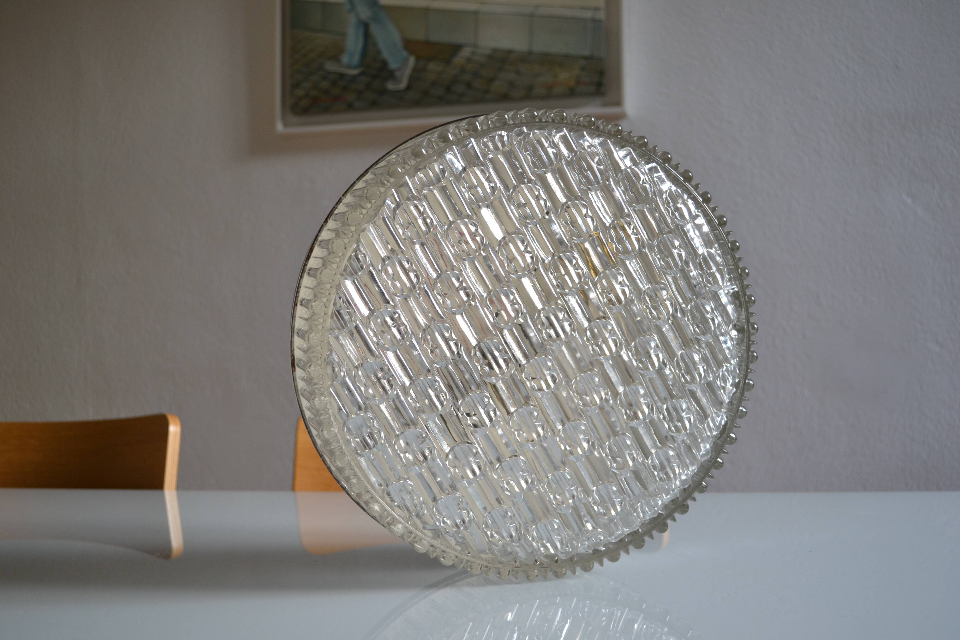 Ceiling or wall lamp by Helena Tynell @ Limburg Finland 1960s Scandinavian
