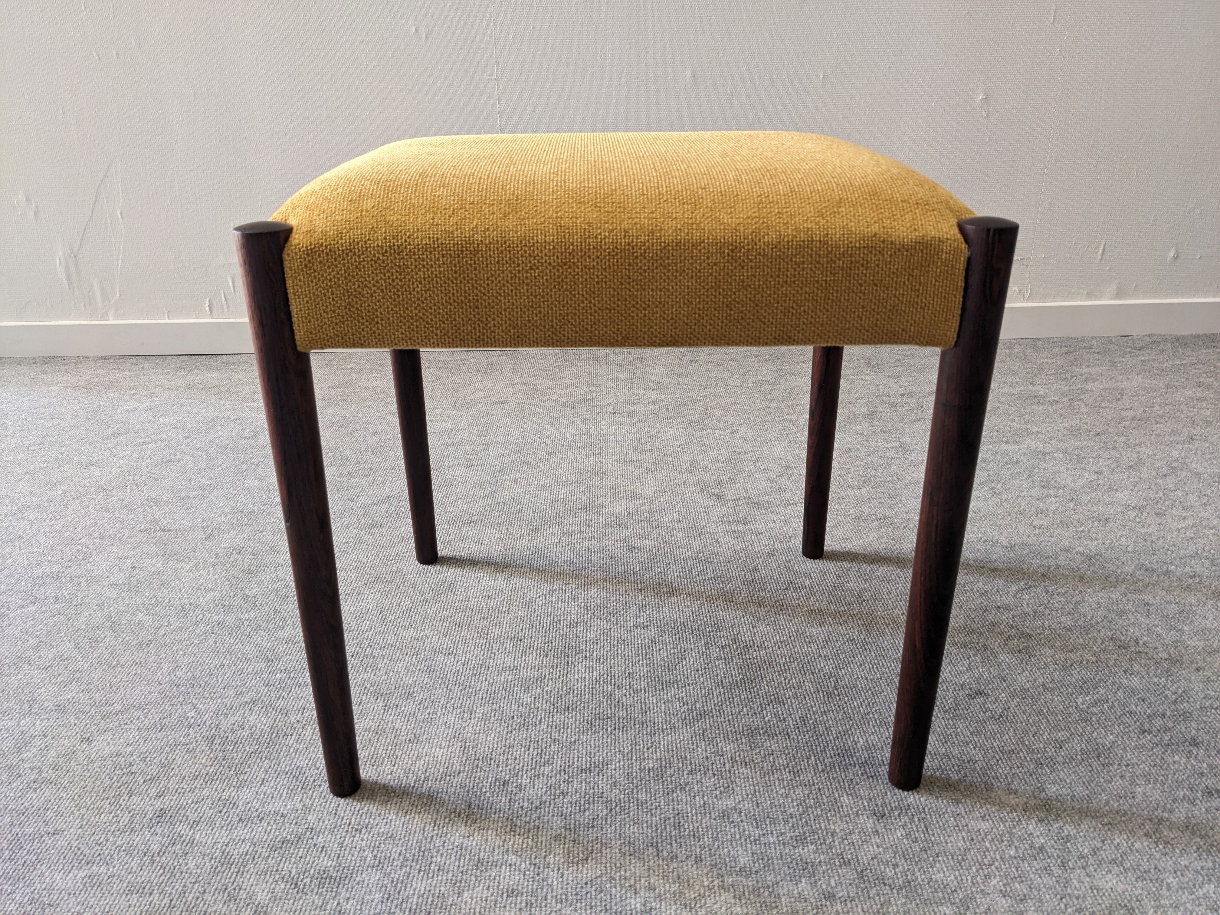 Danish rosewood stool from the 60s/70s