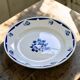 Round antique plate signed Badonviller collection "Madelon" hand-painted.