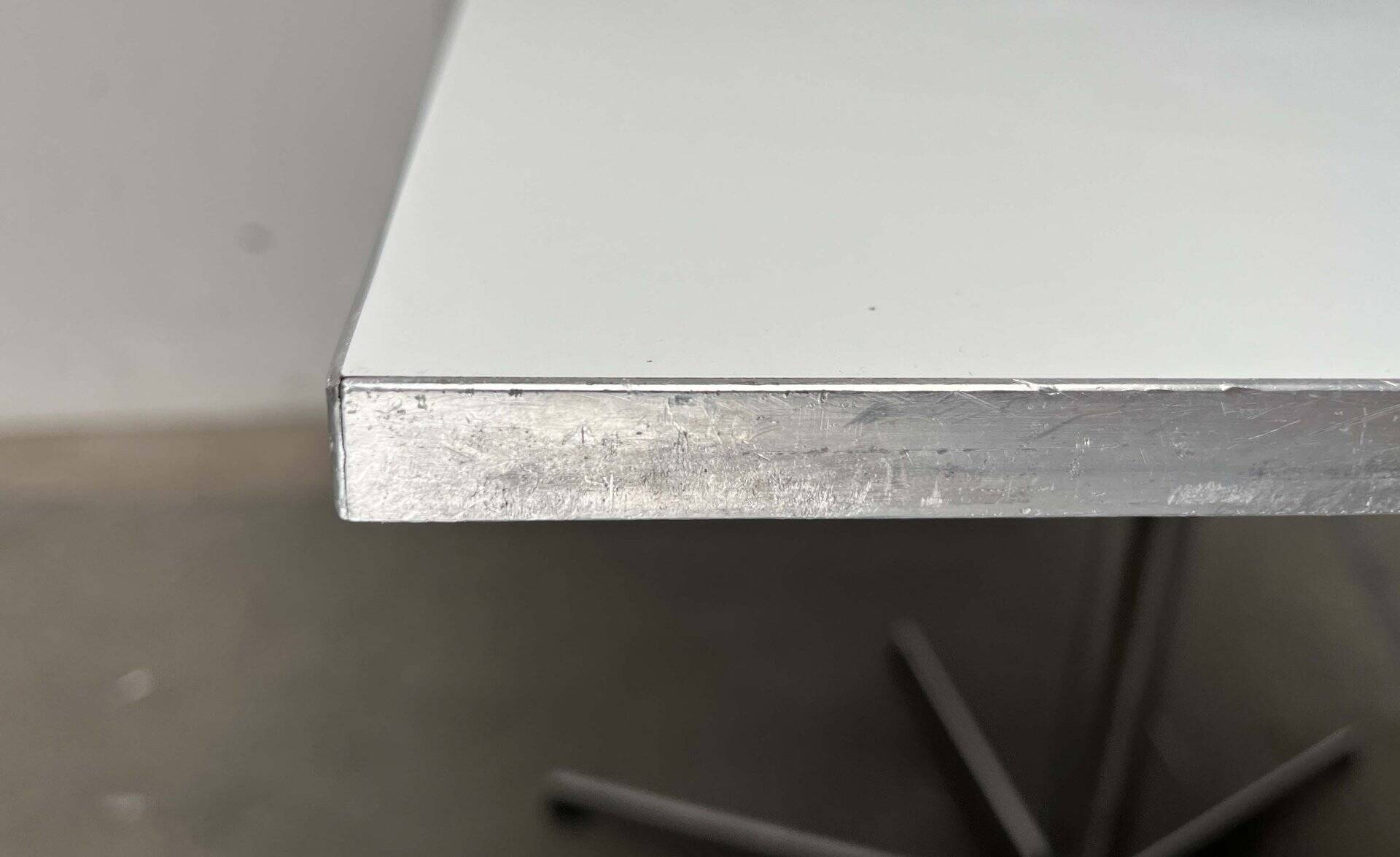 Mid-Century Modern Danish Minimalist Table by Piet Hein, Bruno Mathsson, Arne Jacobsen for Fritz Hansen, 1980s, 1984