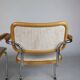 Paire de chaises B64 en velours