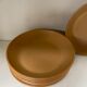 Set of 10 Sarreguemines sandstone bowls