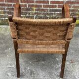 Bauhaus rope chair easy chair Erich Dieckmann style