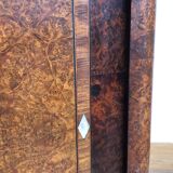 Marquetry bedside table