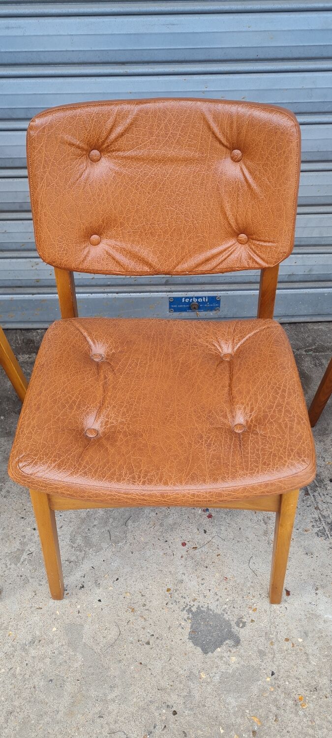 Set of 4 Scandinavian chairs