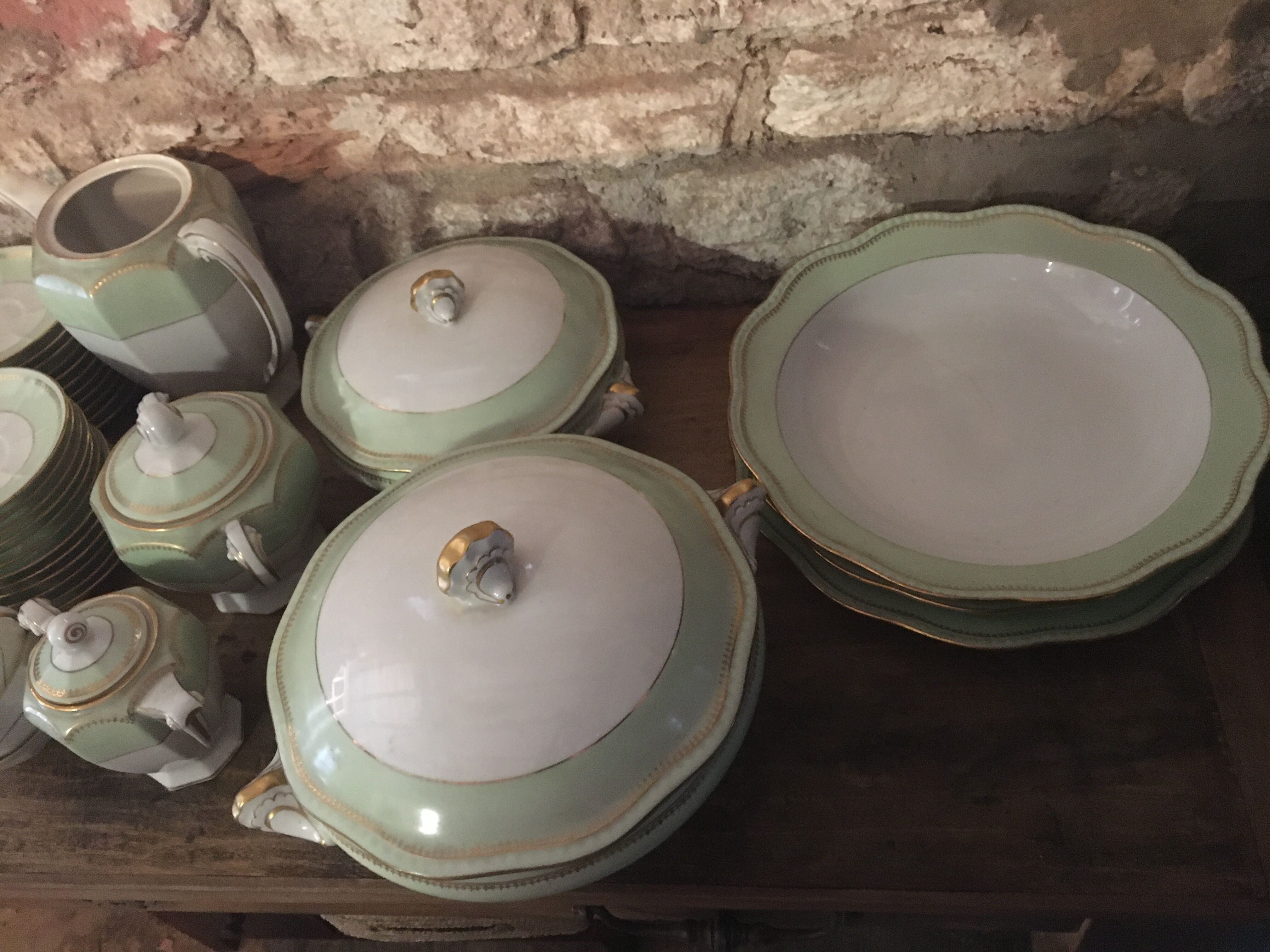 Limoges porcelain service "Nardon/Lafarge"
