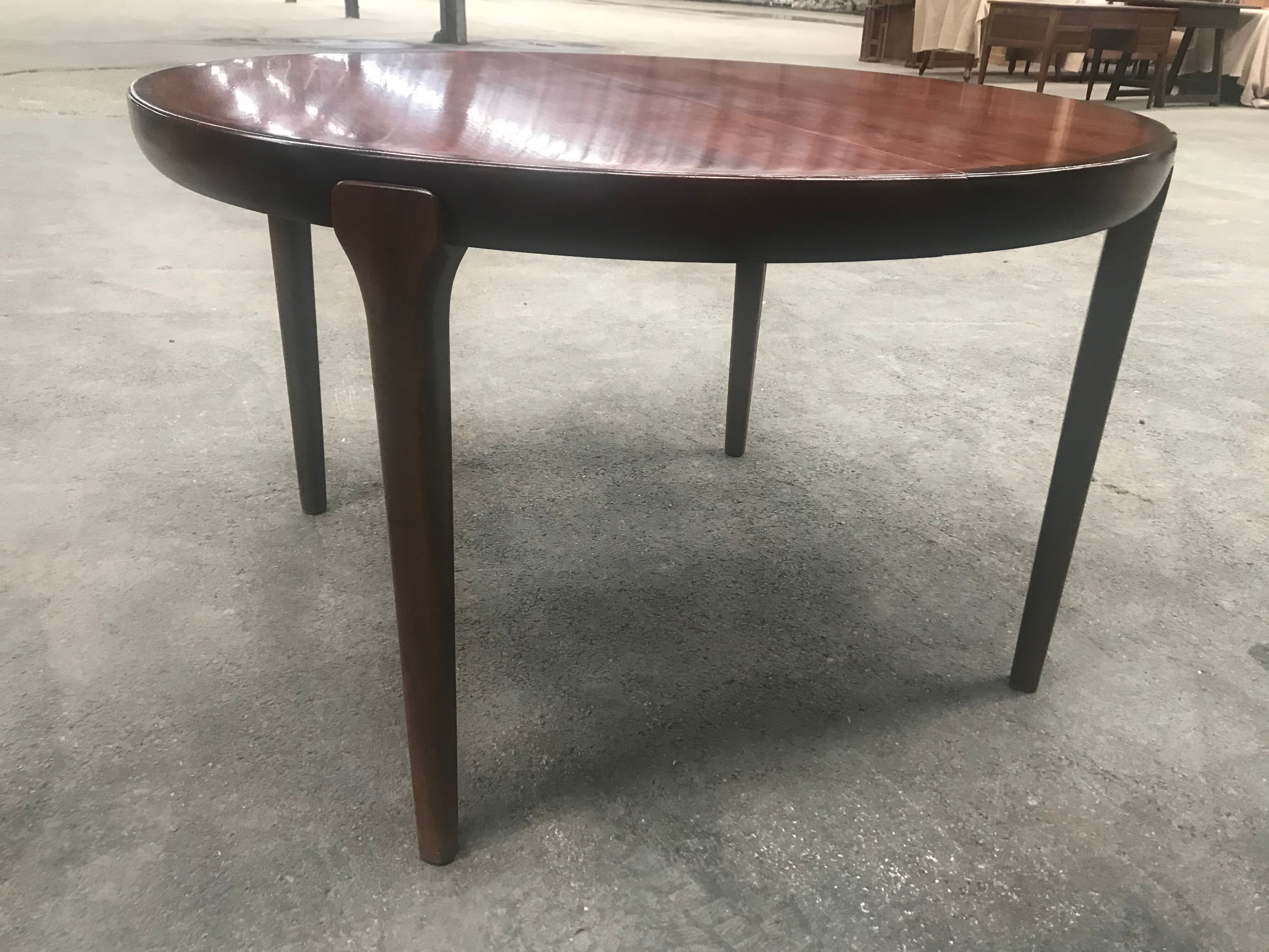 Scandinavian round dining table