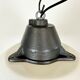 Enamel and cast iron industrial pendant light 1960s
