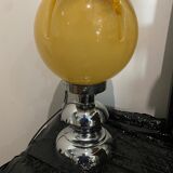 Lampe vintage verre murano de Toni Zuccheri mazzega italie design années 70