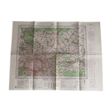Map Paris - Ile de France Nord Est 1971