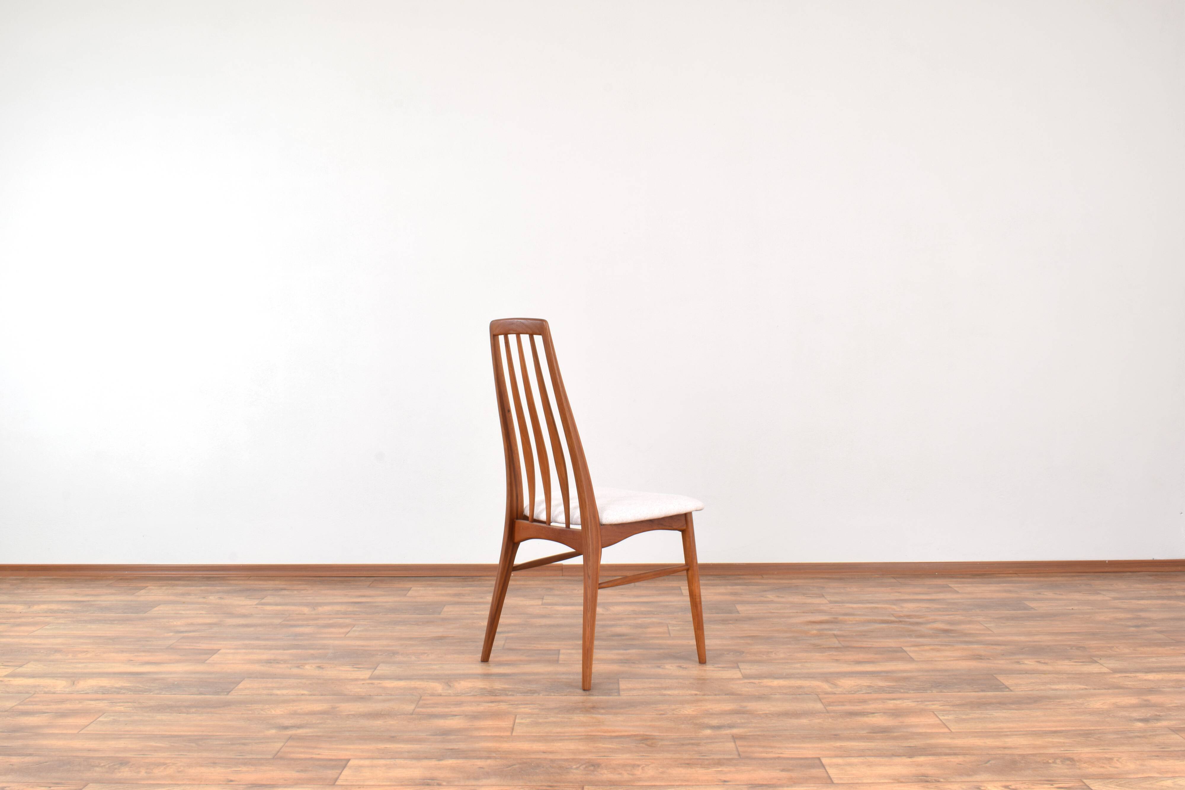 Mid-Century Teak Eva Chair by Niels Koefoed for Koefoeds Hornslet, 1960s, Set of 6