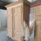 Antique cherry wood wardrobe – fully sandblasted