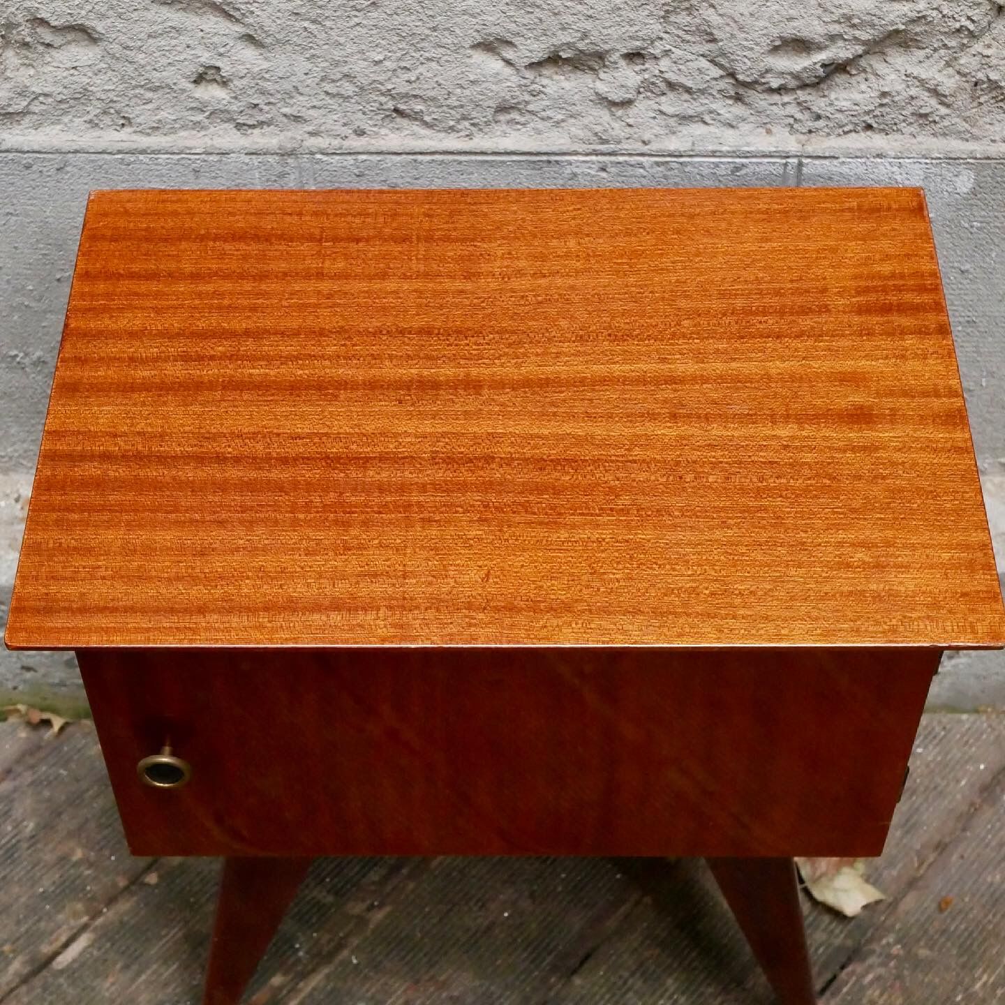 Vintage bedside table