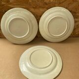 Set of 3 Old Ceramic Plates Decor H. ARNDT Rooster Hen & Duck #B188