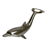 Metal dolphin bottle opener seventies 70s