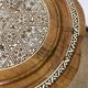 Wooden pedestal table / harness