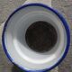 Antique BB Frères enamelled sheet metal coffee maker, Damier model