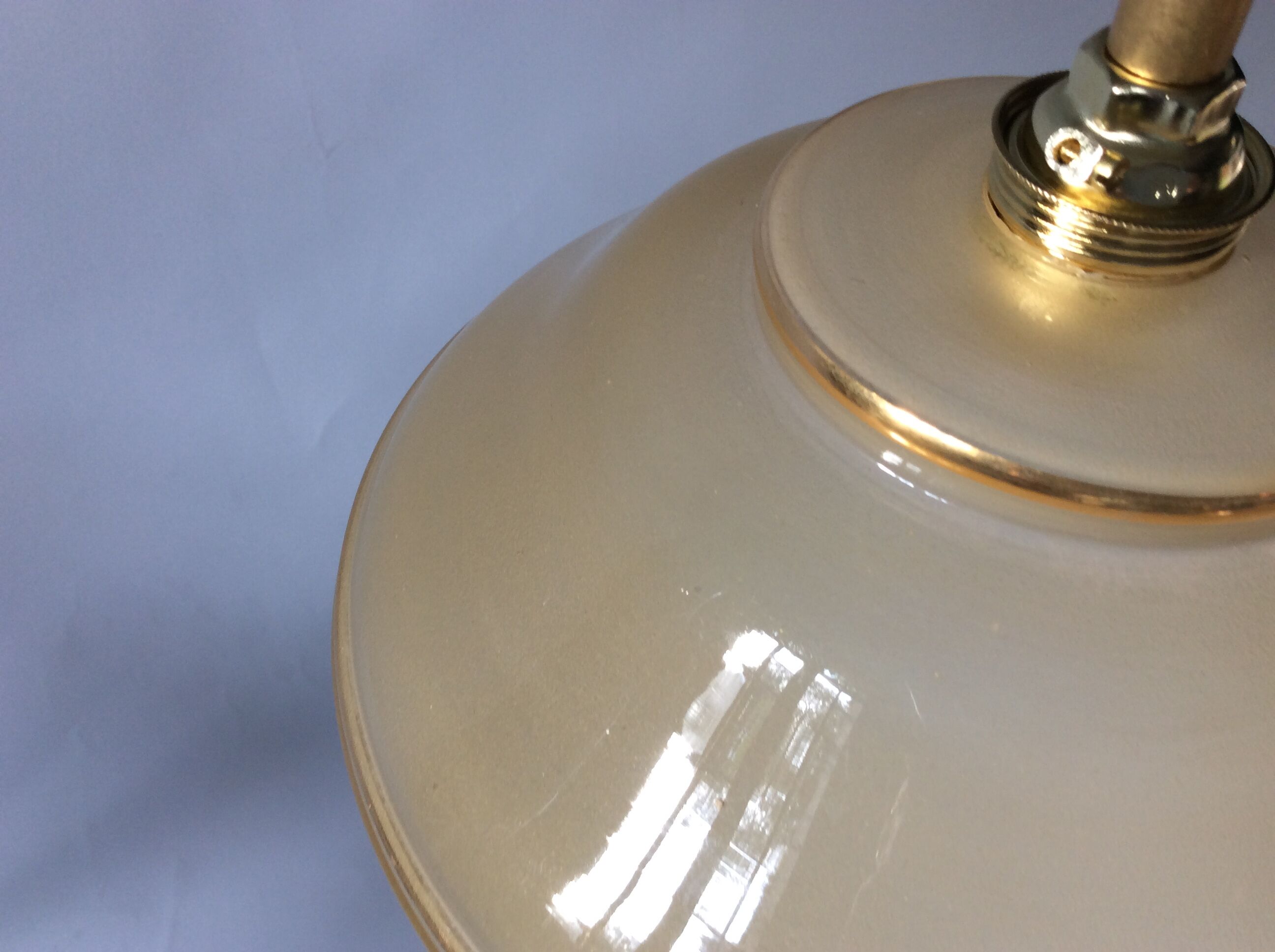 Vintage opaline hanging