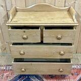 Commode Victorienne du XIXème en sapin