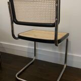 Cesca B32 vintage chair by Marcel Breuer - black - Made in Italy