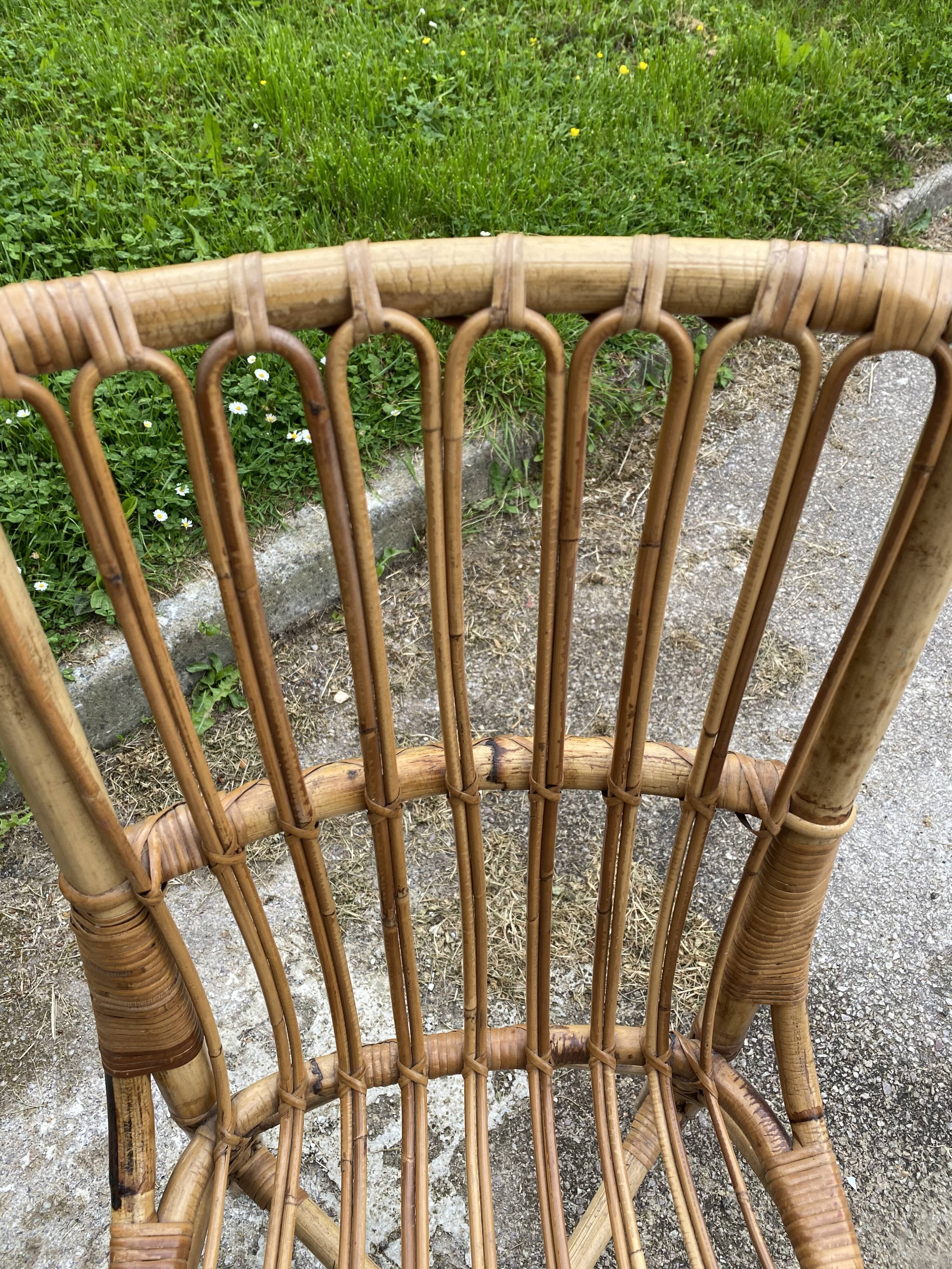 Vintage rattan chair