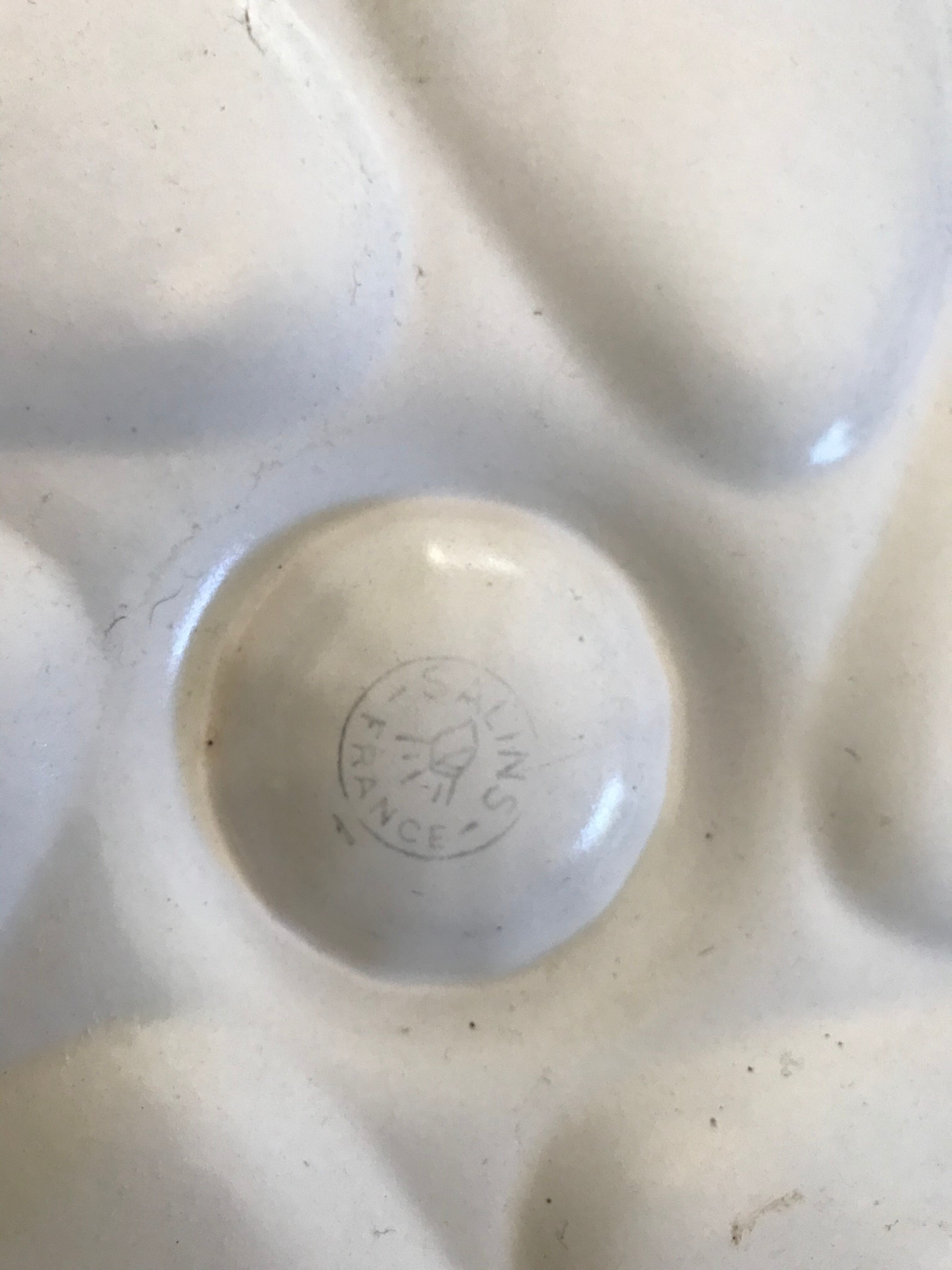 Plat à huître en céramique Salins