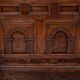 Baroque wooden chest from 1781.
